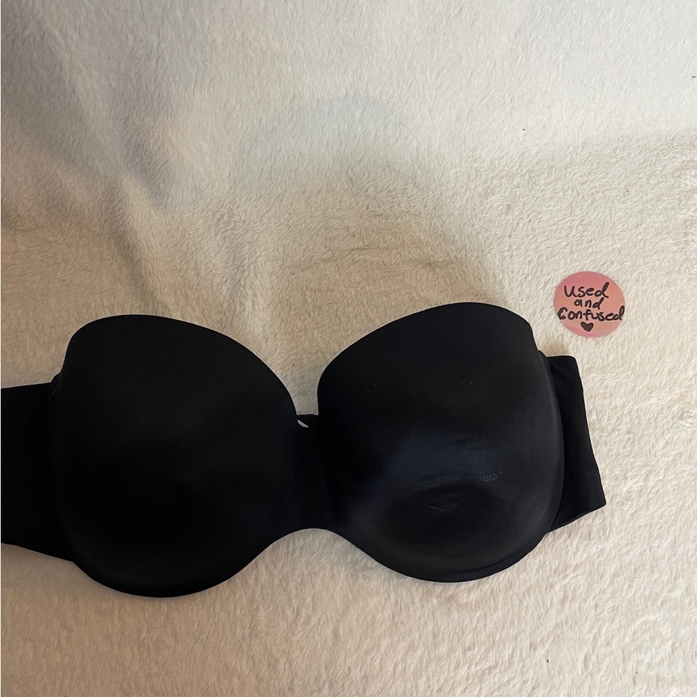 Maidenform Classic Black Strapless Bra